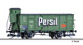 TILLIG Modellbahnen 502599 - TT - Gedeckter Güterwagen Persil der DRG, Ep.II (Tillig TT-Club)